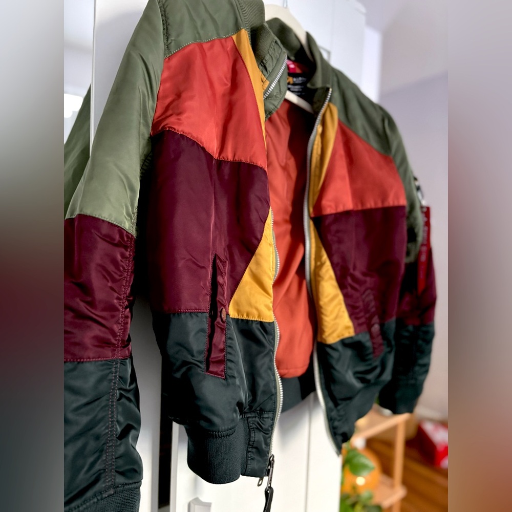 Alpha Industries Multicolor Bomber Jacket